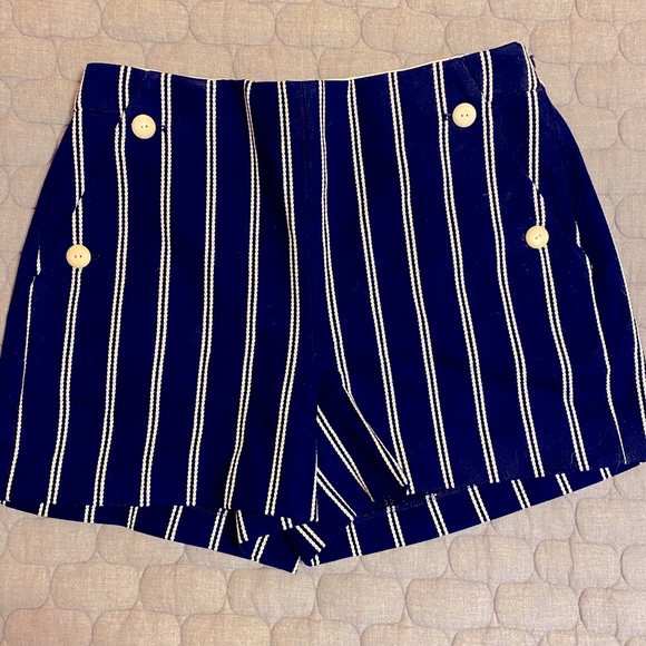 NWT Striped J Crew Shorts - Picture 1 of 4